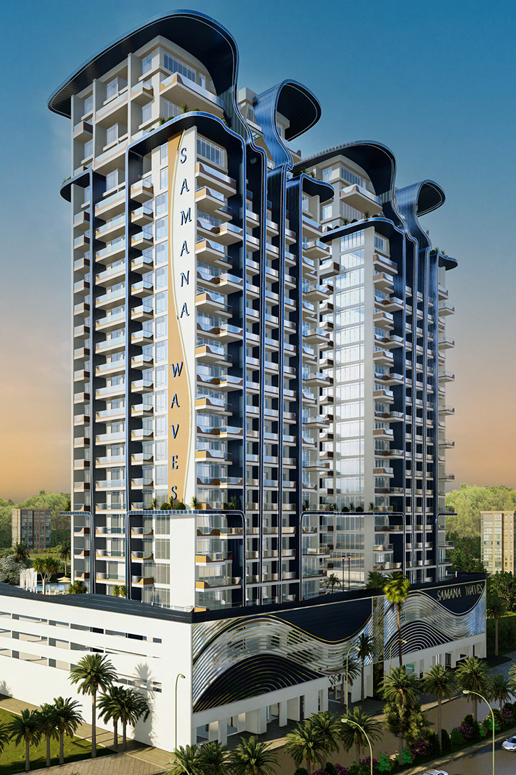 Samana Waves 2, Dubai